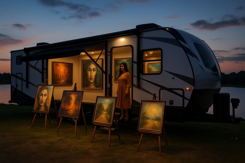 Art on the Move: How Mobile Galleries Can Liberate Artists from Traditional Exhibition Limits
